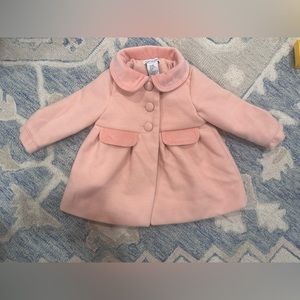 NWOT Cupcakes & Cashmere Peacoat - 12 months
